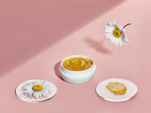 Immagine di un cosmetico che contiene miele